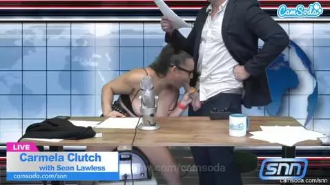 when your co-host gets too hot and bothered... by camsoda