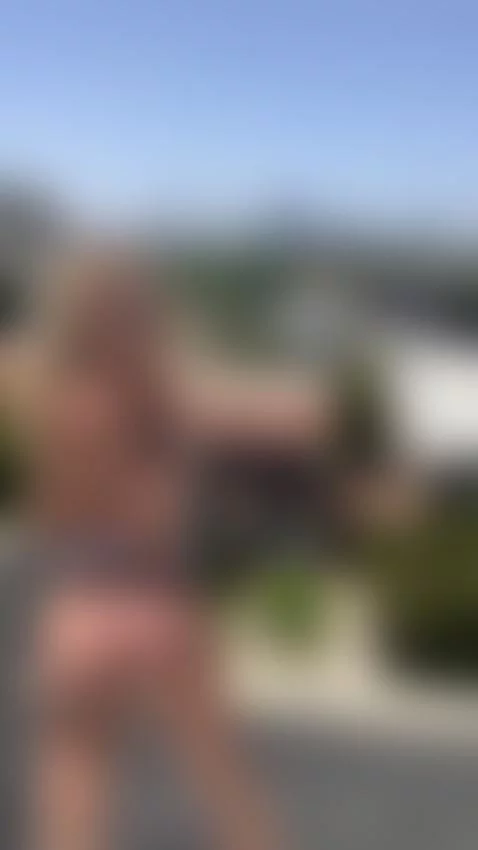 Gabbie just got busted jillin out on her roof!  👋🏻🚨💦👀 by camsoda