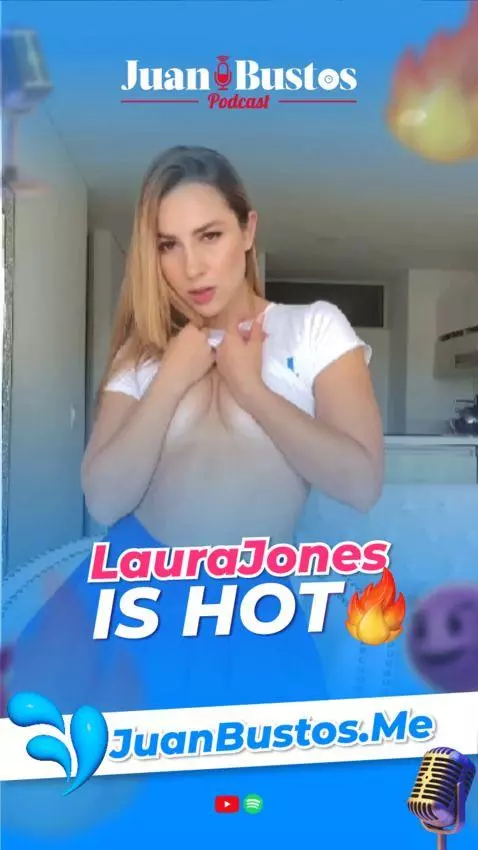 LauraJones súper sexy 💦🔥 by juanbustos