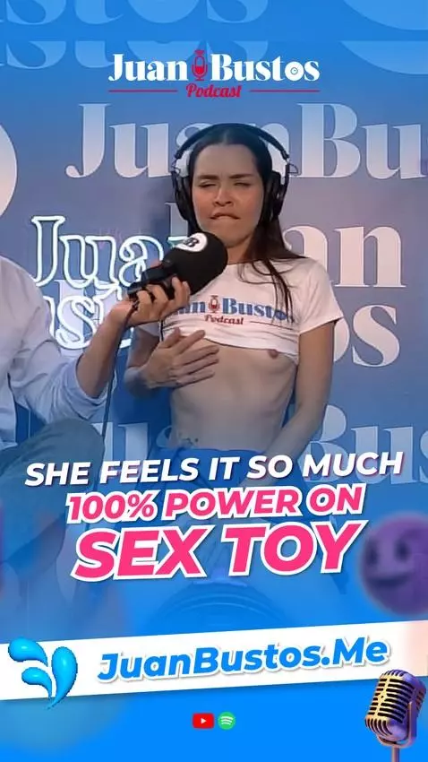 She feels it so much, 100% power on sex toy 🔥😈 by juanbustos