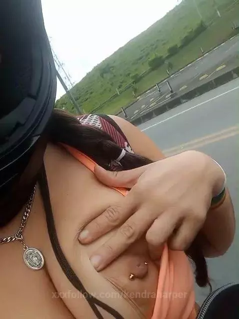 On the motorcycle with my best friend's boyfriend ... mmmmm by kendraharper