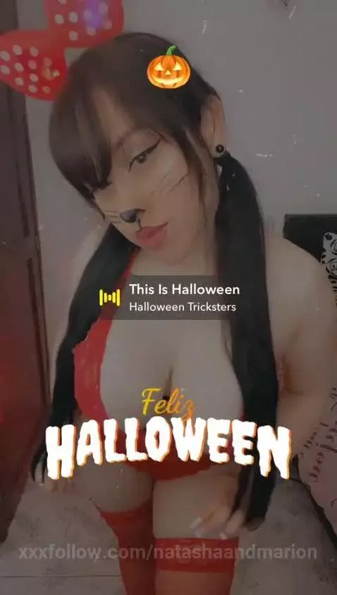 hallowen, sexy, bigtits by natashaandmarion