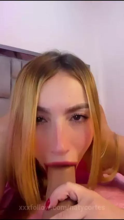 Deep blow job by natycortes