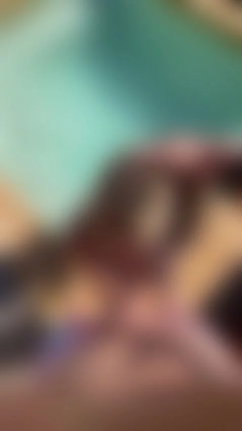 Poolside cock suck 🤤 by koramarina