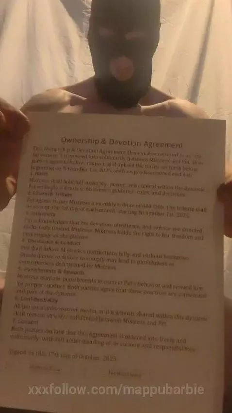 Nothing but my signed property by mappubarbie