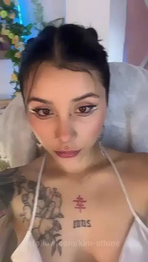 U like my makeup? Destroy my face with a deepthroat jeje ♥ h... by kim-sttone