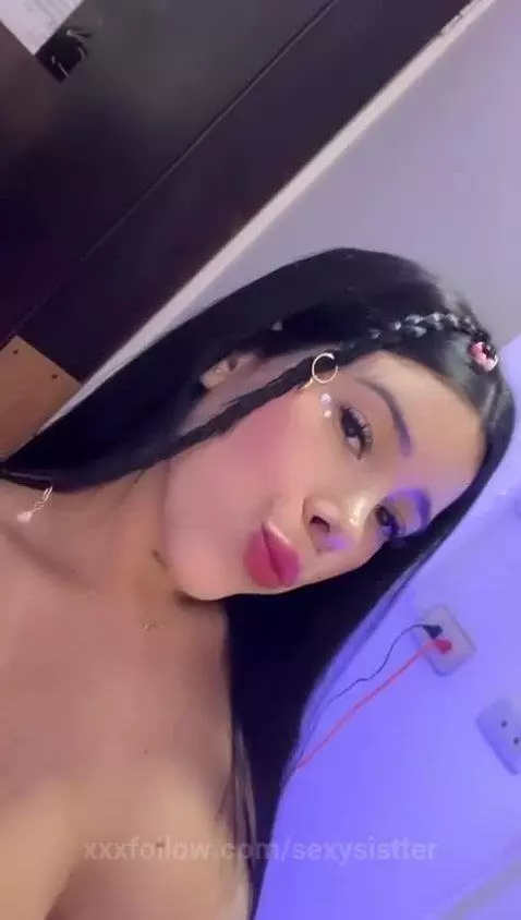 I look like trouble… and feel even better 😈🔥 by sexysistter