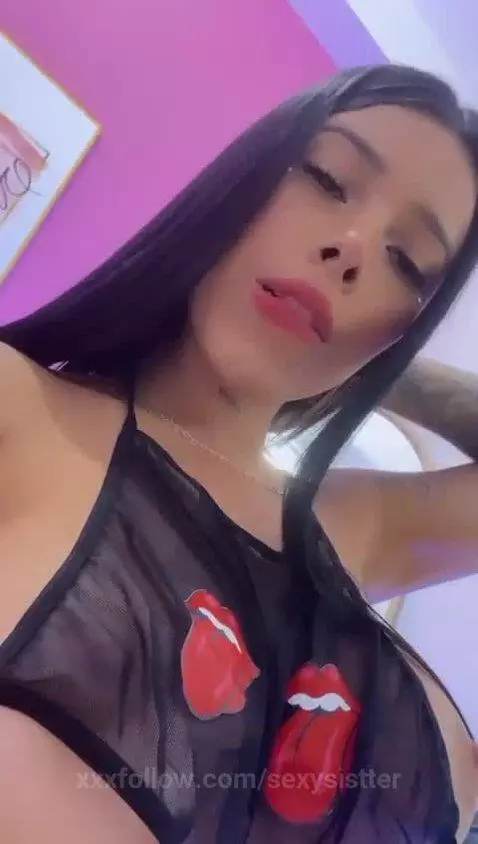 Do u wanna lick my big boobs? 🍒👅 by sexysistter