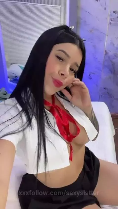 Honey, this outfit is especially for you.😏🍒🫦 by sexysistter