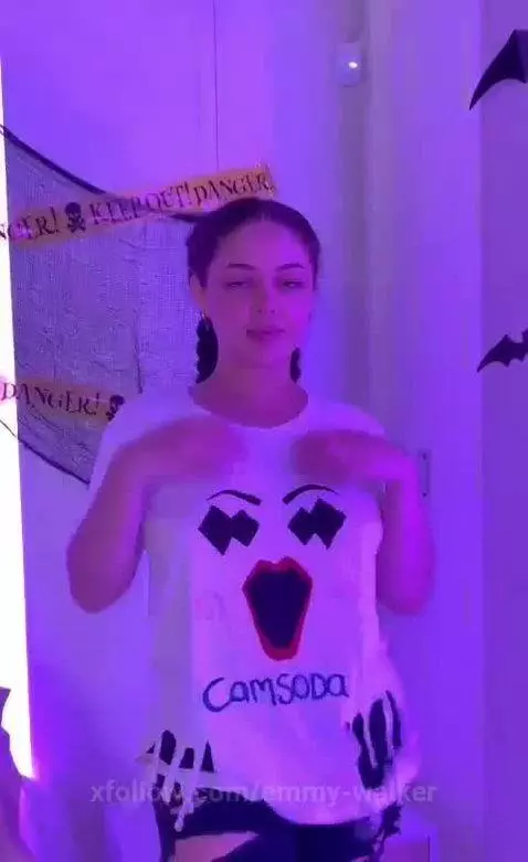 BOO Halloween Bounce Tits by emmy-walker