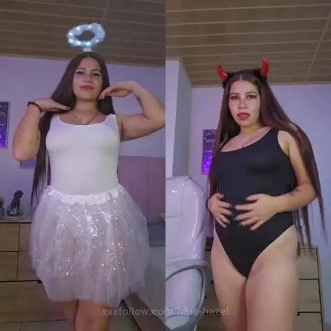 Angel or demon? You are the one who must choose😈​🔥​😇​ by blue-hazel