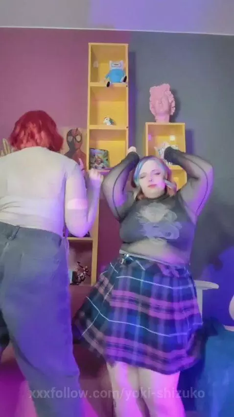 slap, bbw, dance by yoki-shizuko