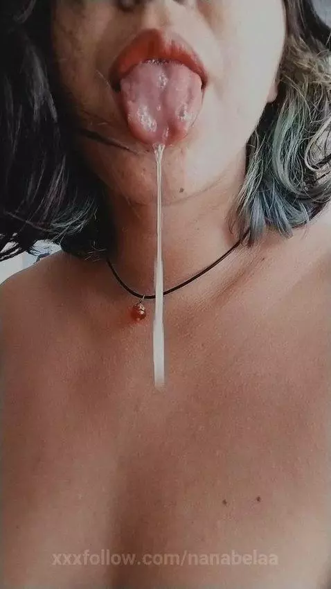 Delicius Spit Session 🤤🔥🍒 by nanabelaa