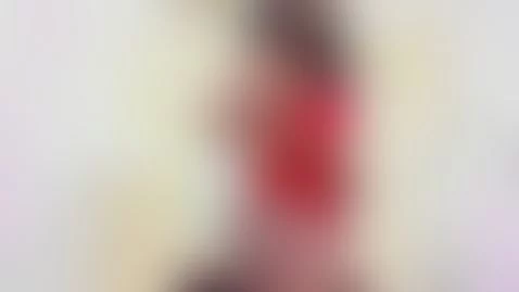 Ebony in sensual red lingerie is ready to enjoy with you ❤😘😋 by danna-star