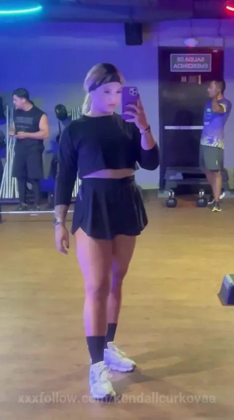 a little naughty at the gym by kendallcurkovaa