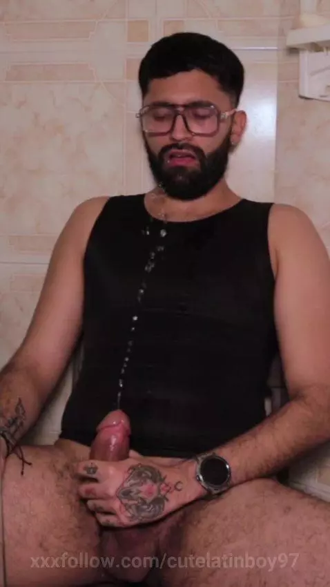 PREVIEW Camilo Brown Intensely Edging His Big Cock Shooting ... by cutelatinboy97