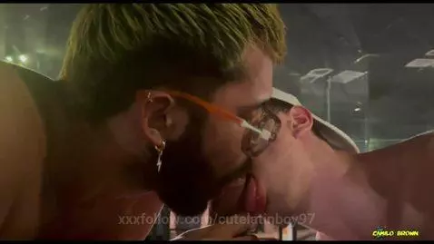 PREVIEW Hot Blowjob Threesome Two Big Cocks and a Sweet Twin... by cutelatinboy97