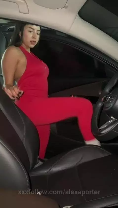 I LOVE SHOWING MY BREASTS IN THE CAR by alexaporter