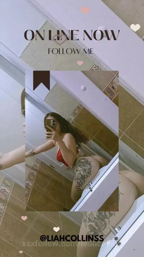 On line now , follow me  guys ♥♥ by leahcollins