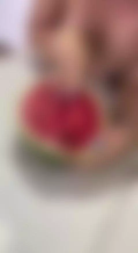 Do you want to eat some of my watermelon? 🍉😈 by miaferreyra