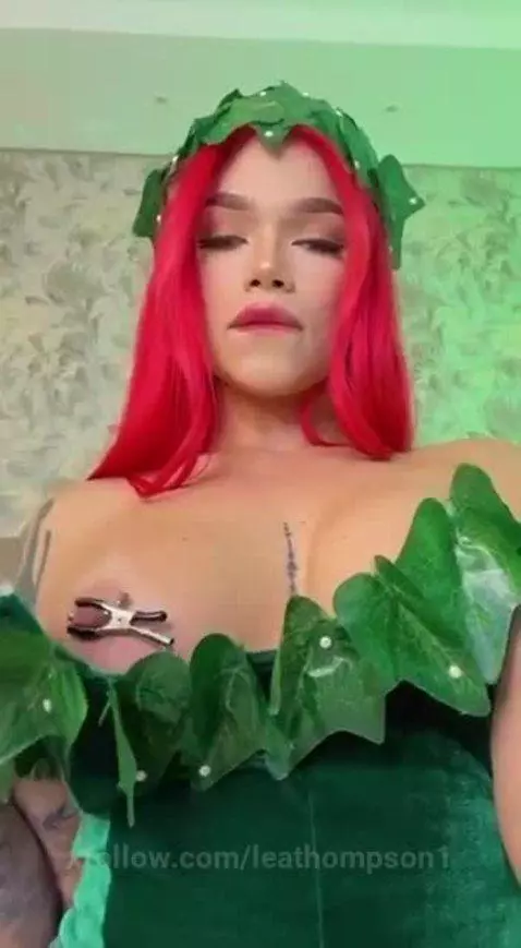 Cum on  of Poison Ivy tits♥ by leathompson1