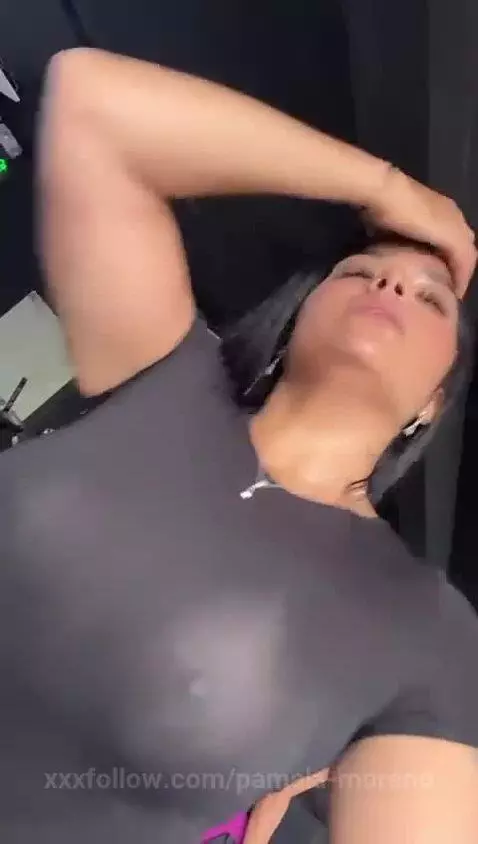 Do you think my nipples show when I work out at the gym?🔥😏 C... by pamela-moreno