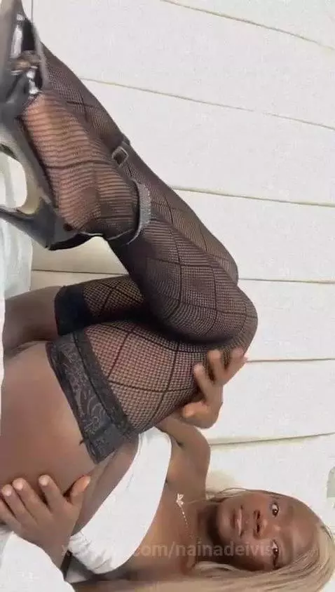 Imagine having me in doggy style while you fuck me in these ... by nainadeivis