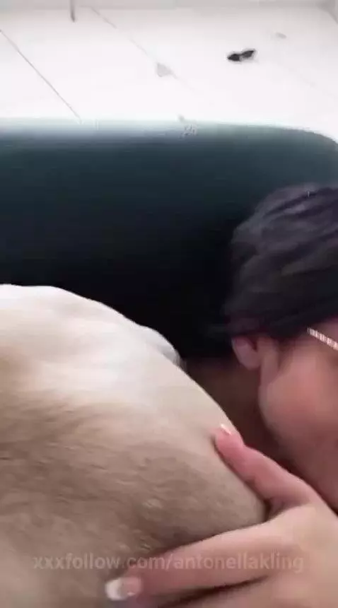 My puppy is very naughty by antonellakling