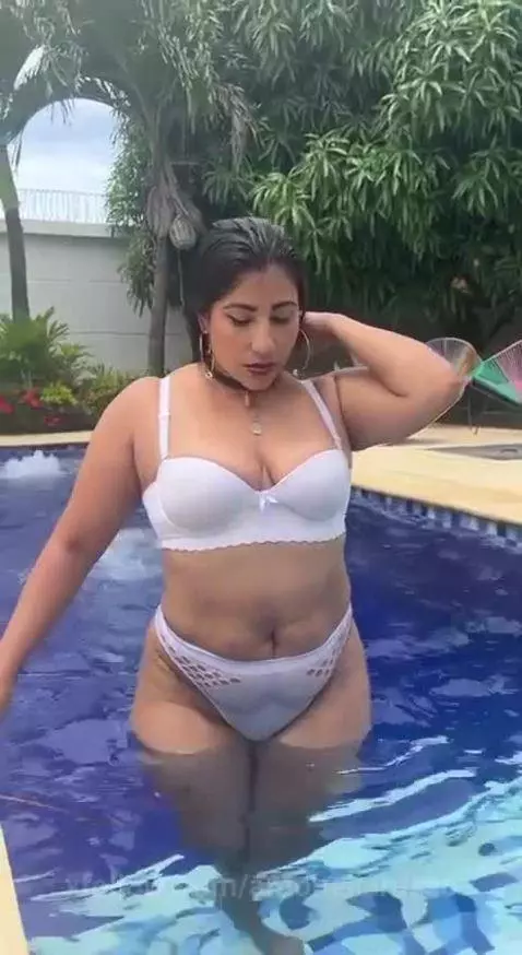 cool off in the pool is rich, but then I need to warm up in ... by antonellarusso