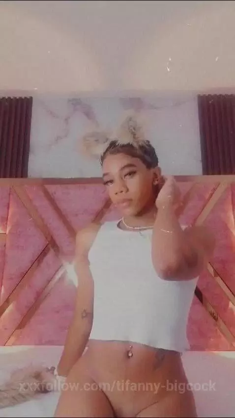 The white color looks great on me, what do you think? 🥵🤭❤ by tifanny-bigcock