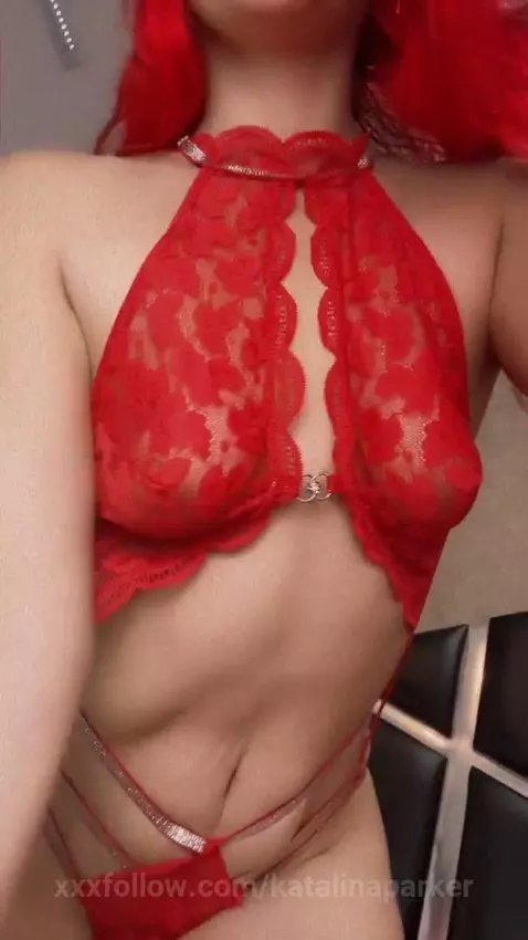 lingerie, redhead, bigass by katalinaparker