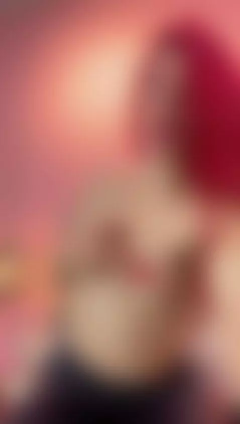 latina, redhead, tits by katalinaparker