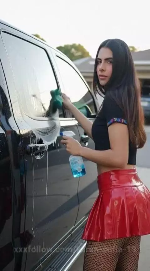 washing with sexy clothes, do you like it by karen-sofia-19