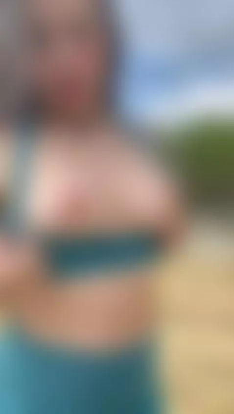 What delicious pink tits outdoors 🔥 by ambarhills