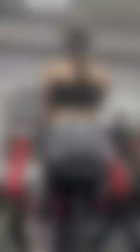 I was sweaty at the gym, but that didn't stop them from film... by ambarhills