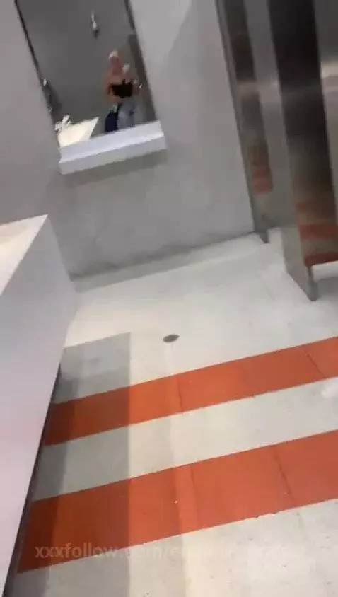 my tits out in a public bathroom by emmily-giraldo