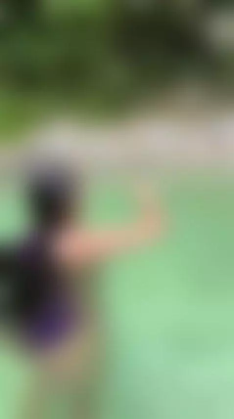 “Un chapuzón con intención 😉 by amber-white25