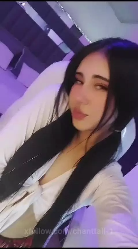 Want to see under my skirt? ♥ https://www.camsoda.com/chantt... by chanttall-1