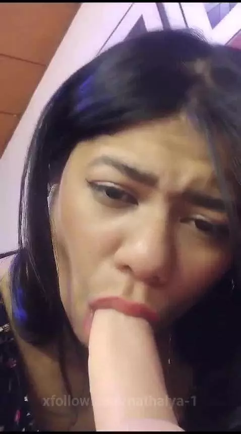 thinking it's your huge cock I want you to cum in my mouth a... by nathalya-1