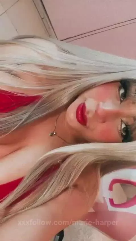 Let's fill my face with milk by marie-harper