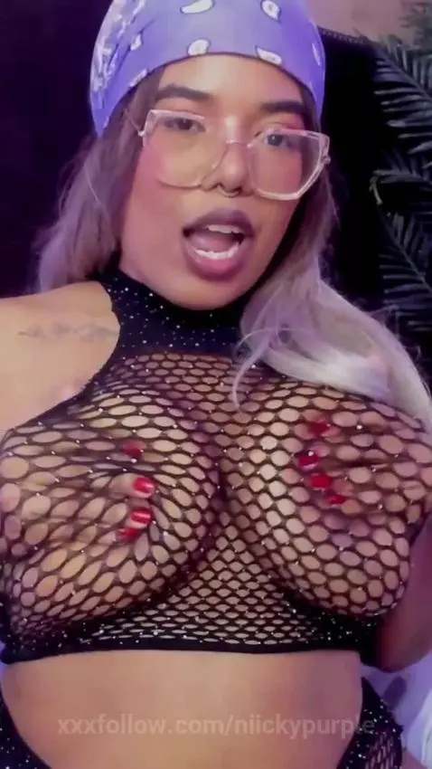 Playiing blonda and feeling my big boobs by niickypurple