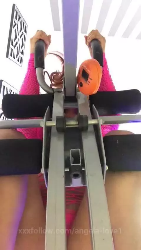 exercising while my friend records me by angela-love1