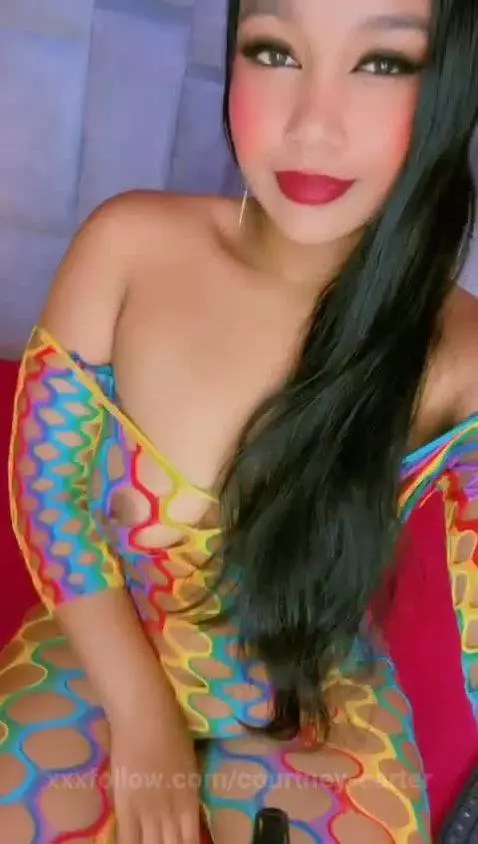 ebony, public, lingerie by courtney-carter