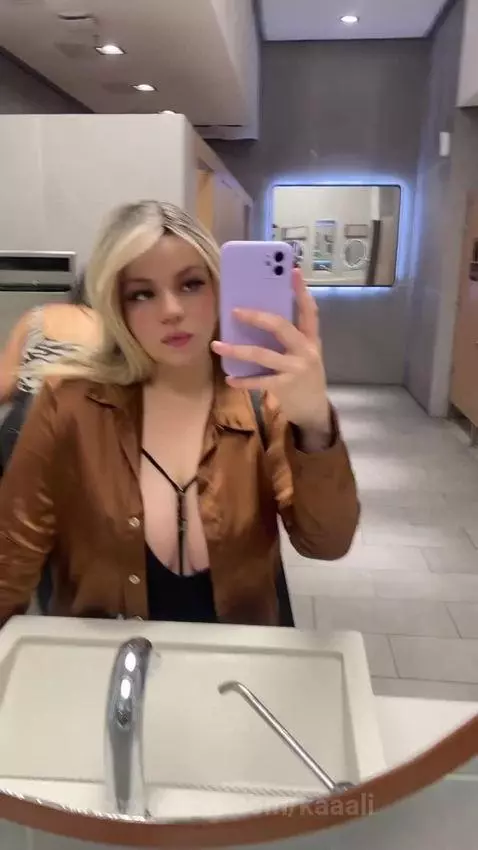 me and bathroom public by kaaali