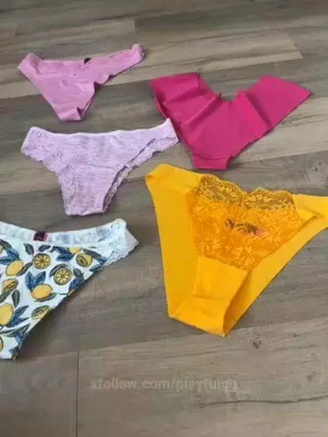 Worn panties for $! Click the link in my bio & send me a DM!... by playfulgg