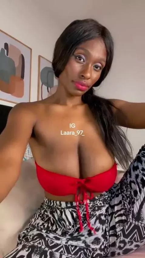 bigboobs, smile, ebony by laraa97