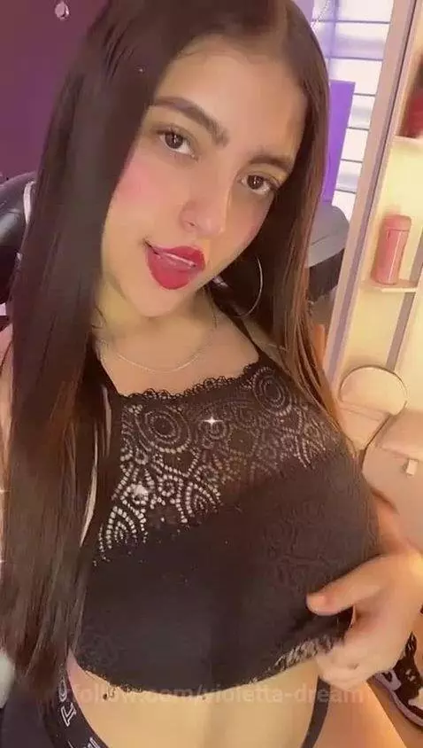 Look at my big juicy tits without my shirt off 🔥   https://w... by violetta-dream