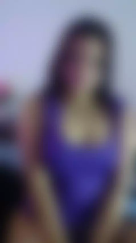 Today I'm wearing a beautiful purple bodysuit, do you want t... by cattyhope