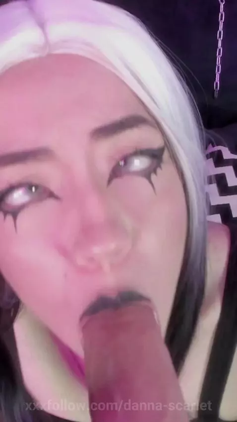 a sexy blowjob😈😈 by danna-scarlet