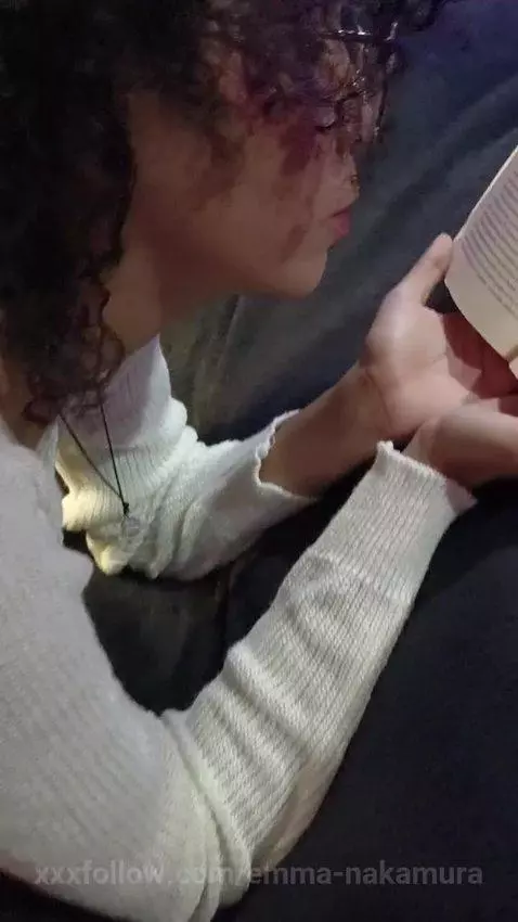 Reading? More like getting distracted by his hands on my ass... by emma-nakamura